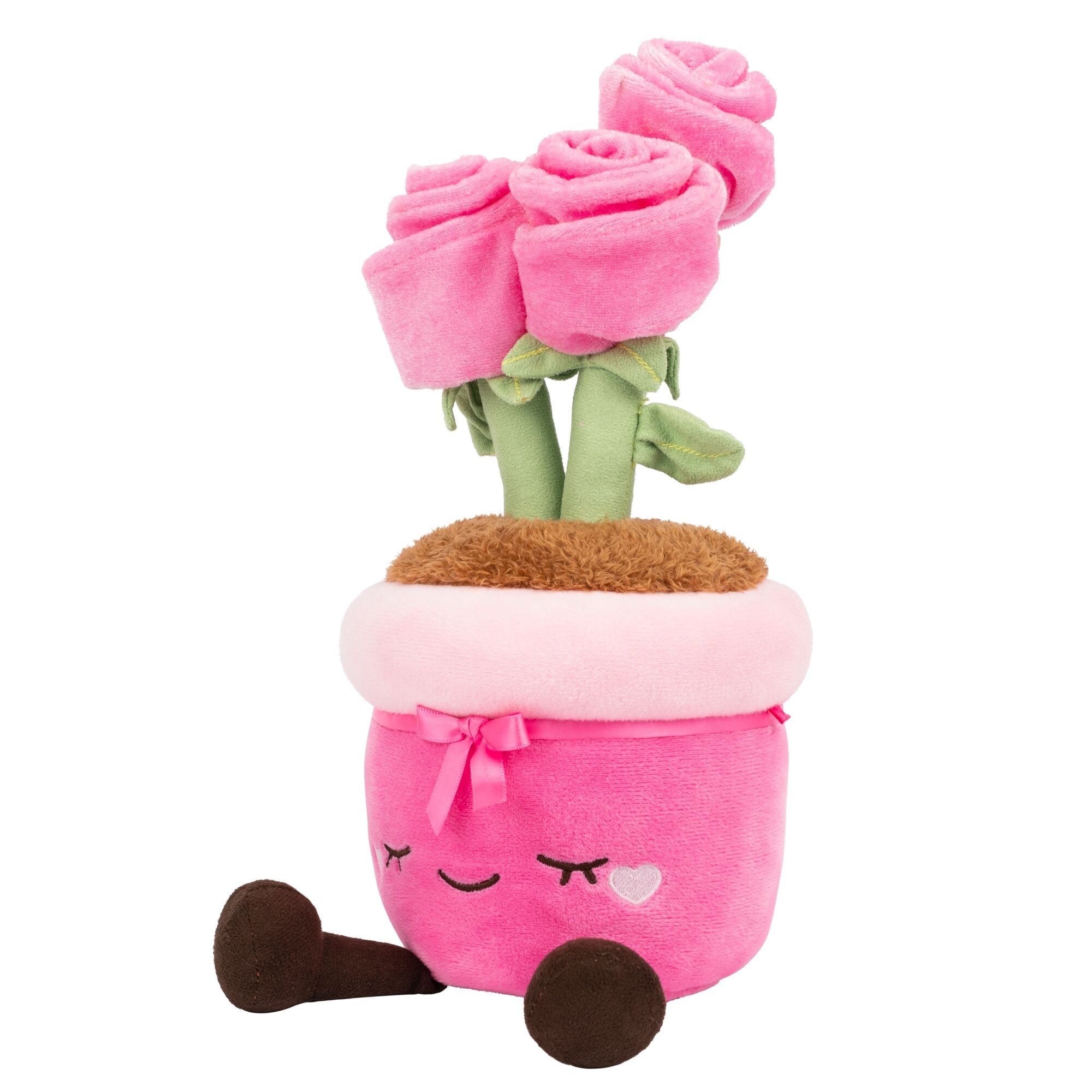 Greenhouse by Russ 12-Inch Valentine Roses Plush