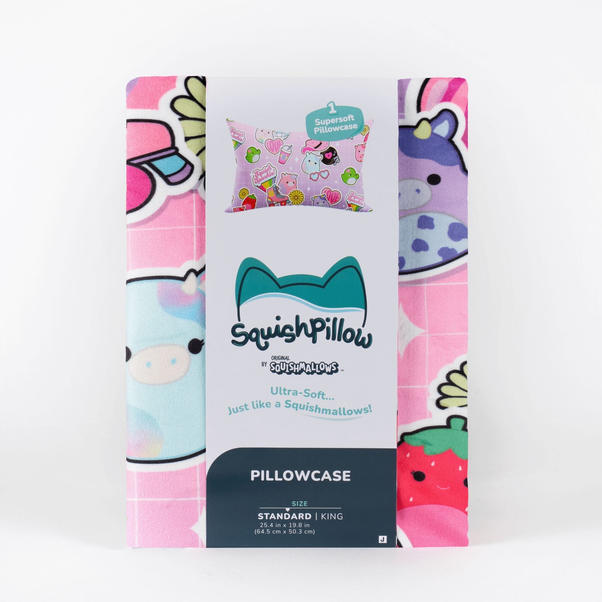 "Squish Sparkle" SquishPillow Pillowcase (Standard)